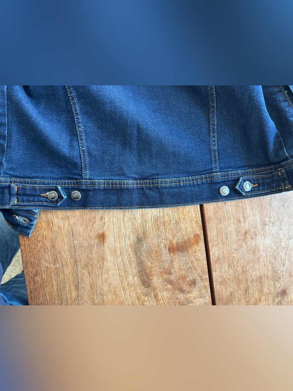 Zara Men's Medium Denim Jacket Classic Jean Jacket - Picture 16 of 16